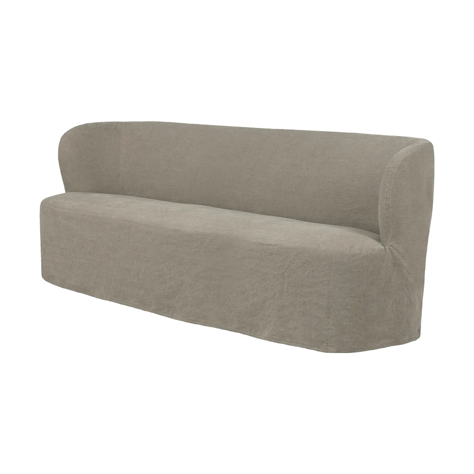 Stay Slipcover sofa, Linen 0024, 190x70 cm, 2,5-seter GUBI