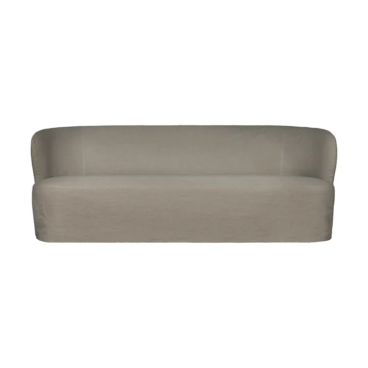 Stay Slipcover sofa - Linen 0024, 220x95 cm, 3-seter - GUBI
