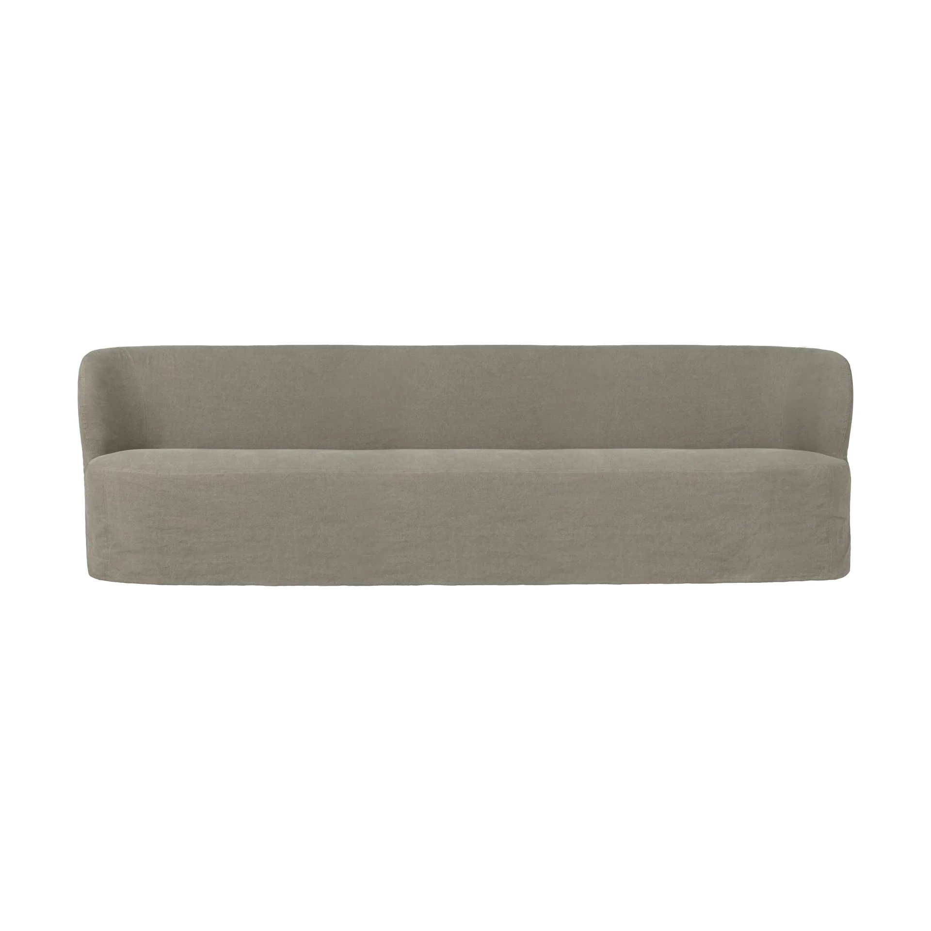 Stay Slipcover sofa, Linen 0024, 260x70 cm, 4-seter GUBI