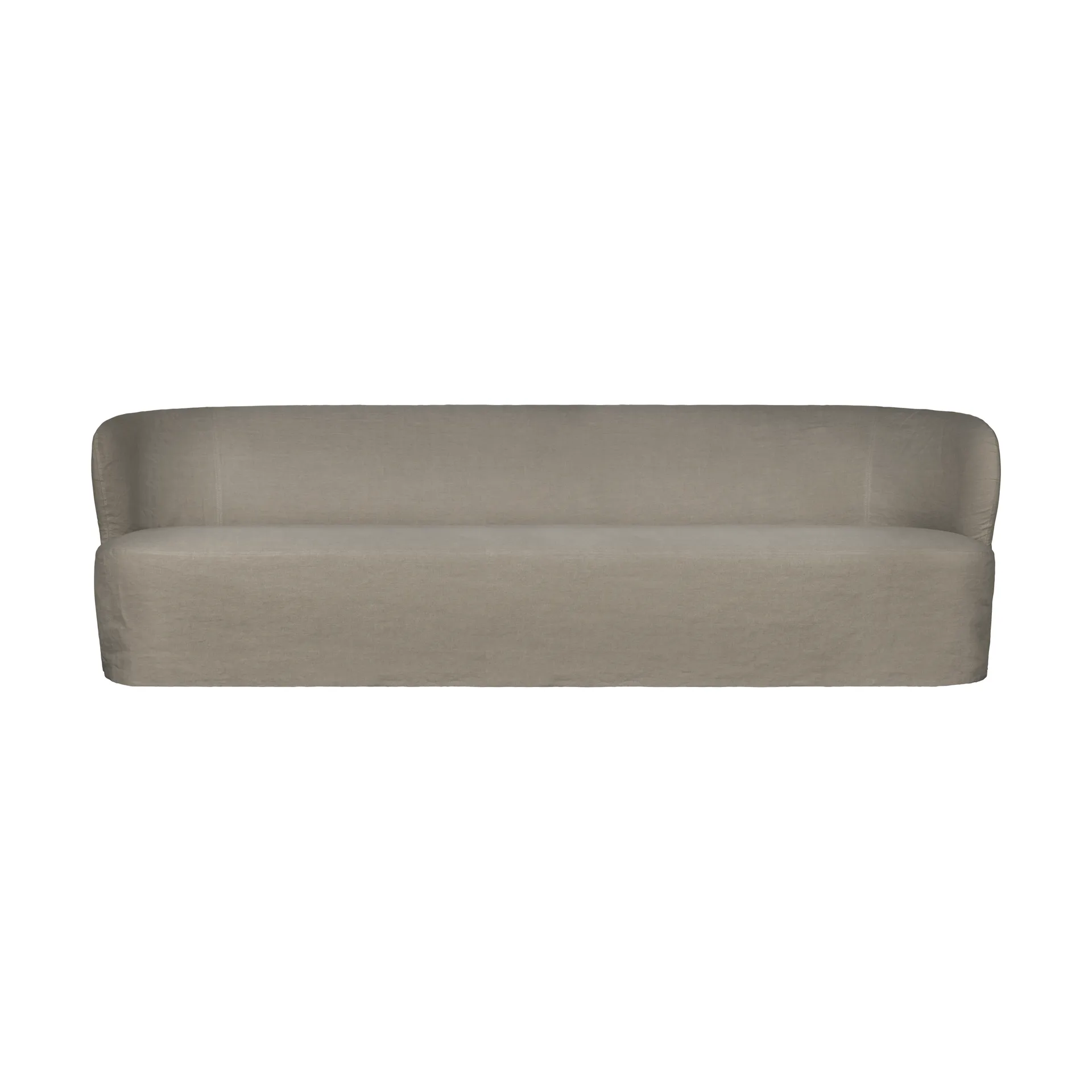 Stay Slipcover sofa, Linen 0024, 260x95 cm, 4-seter GUBI