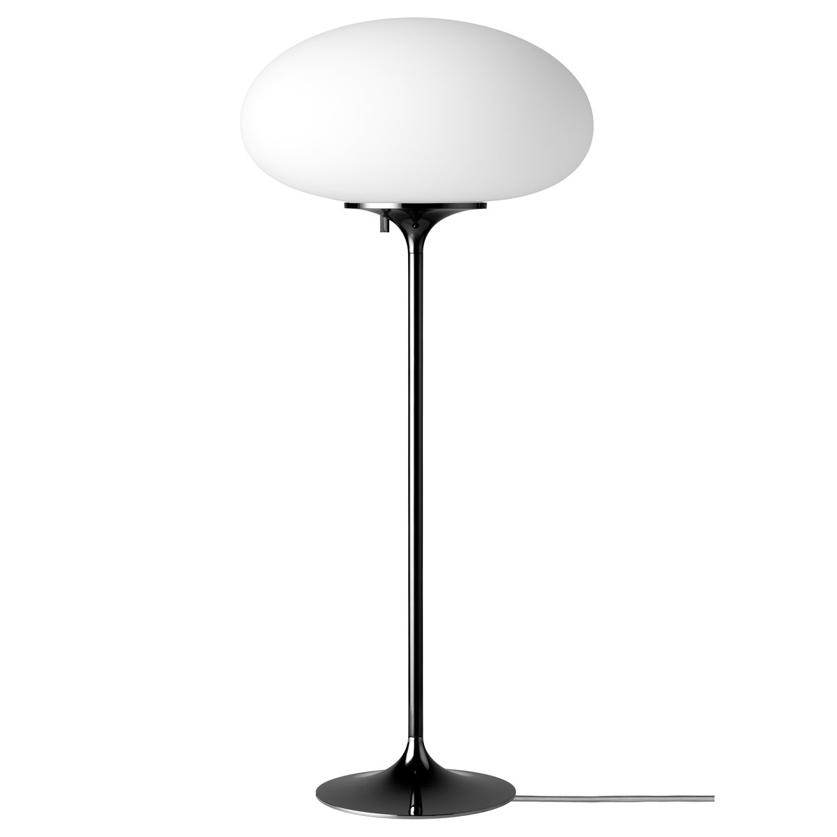 Bilde av GUBI Stemlite bordlampe 70 cm Black Chrome
