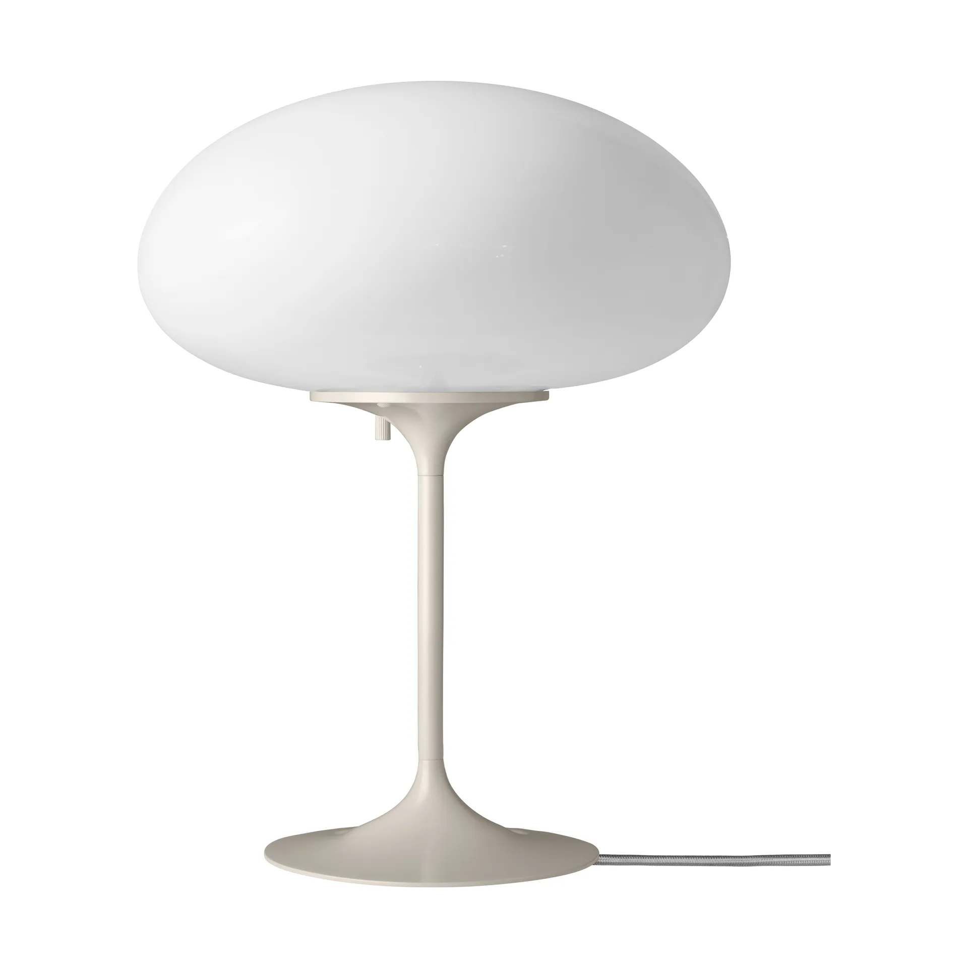 Stemlite bordlampe, Pebble grey-opalglass, 42 cm GUBI