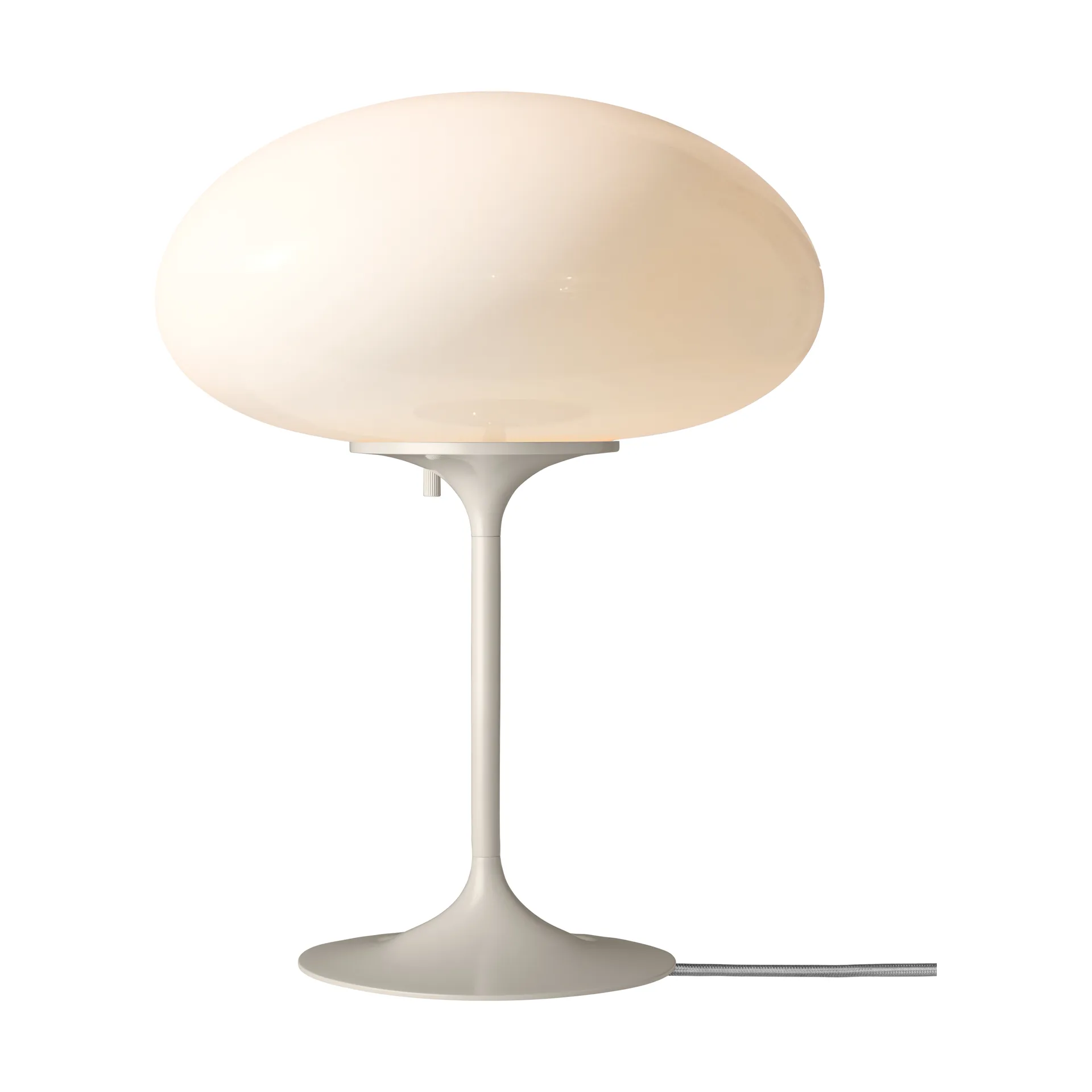 Stemlite bordlampe, Pebble grey-opalglass, 42 cm GUBI