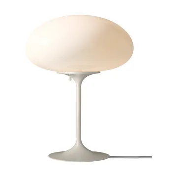 Stemlite bordlampe - Pebble grey-opalglass, 42 cm - GUBI