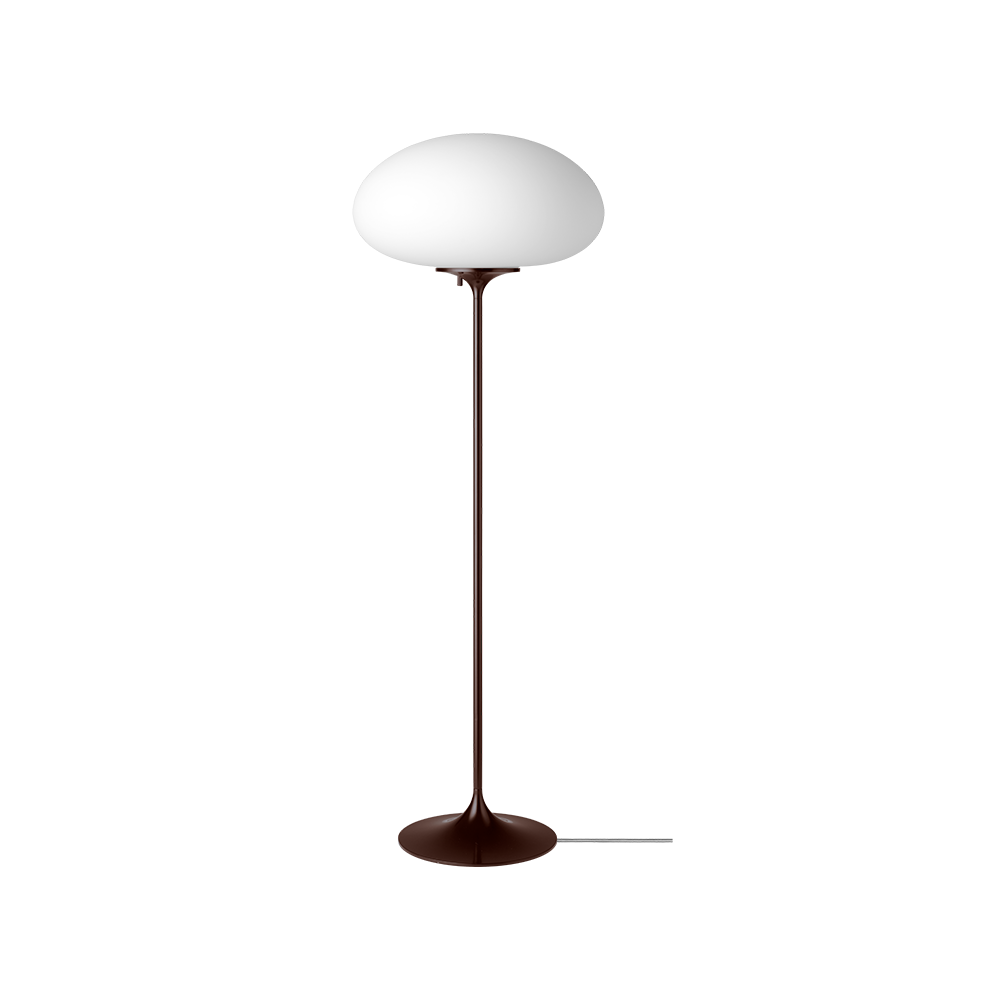 Bilde av GUBI Stemlite gulvlampe black red h.110 cm