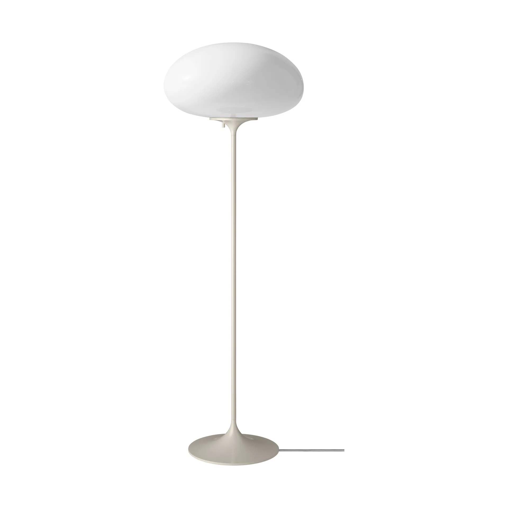 Stemlite gulvlampe, Pebble grey-opalglass, 110 cm GUBI