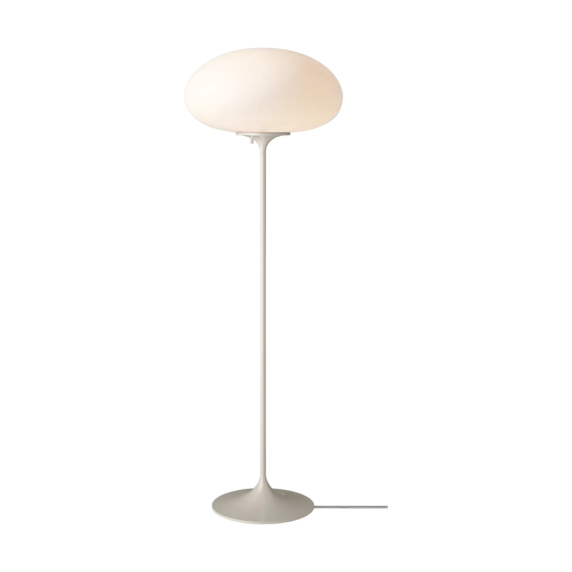 Stemlite gulvlampe, Pebble grey-opalglass, 110 cm GUBI