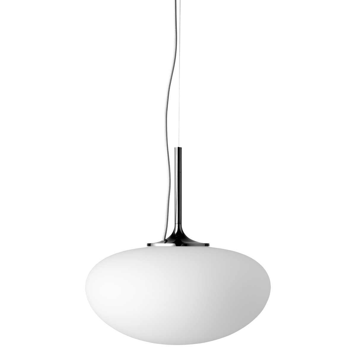 Bilde av GUBI Stemlite pendel Ø38 cm Black Chrome