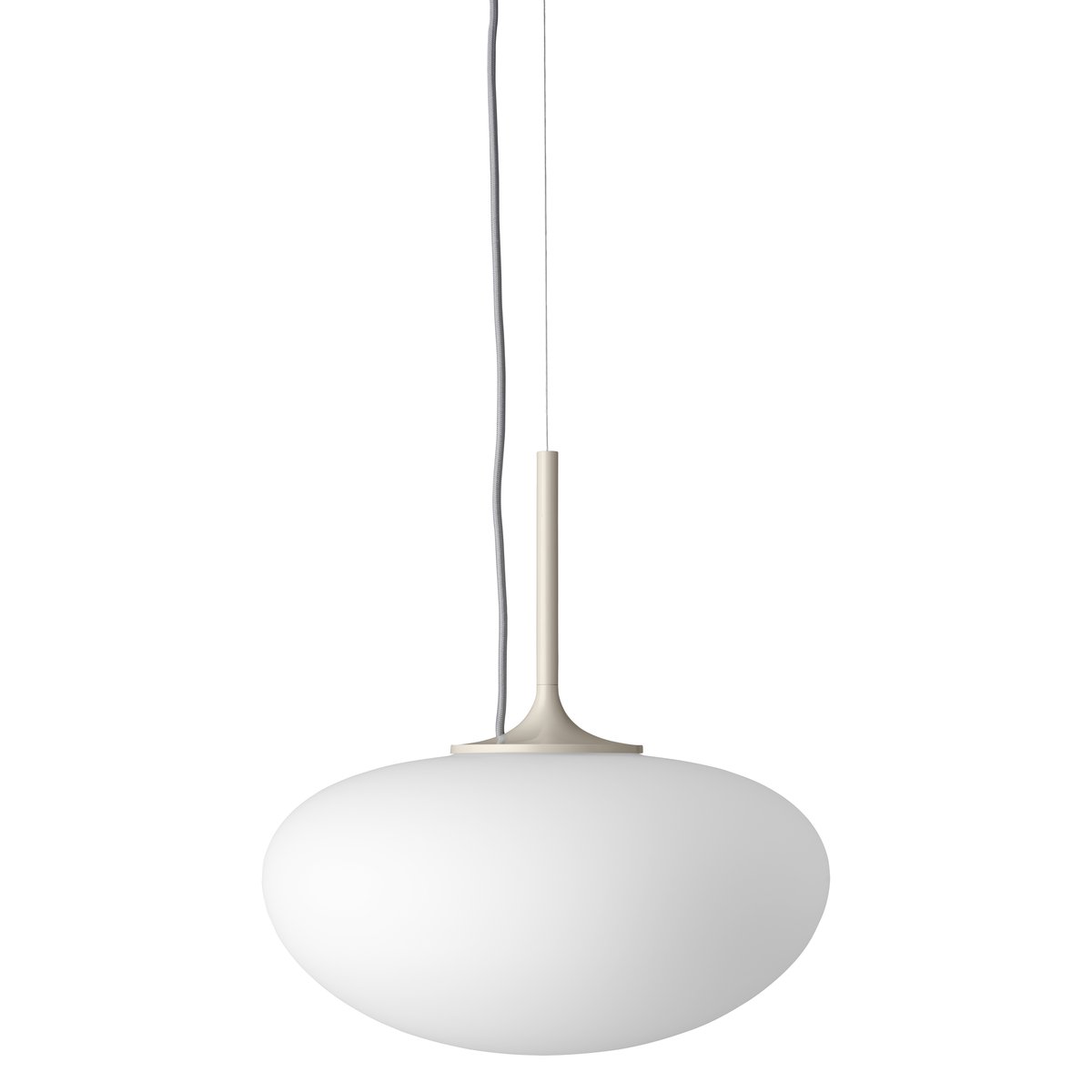 Bilde av GUBI Stemlite pendel Ø38 cm Pebble Grey