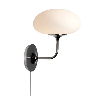 Stemlite vegglampe - Black chrome-opalglass - GUBI
