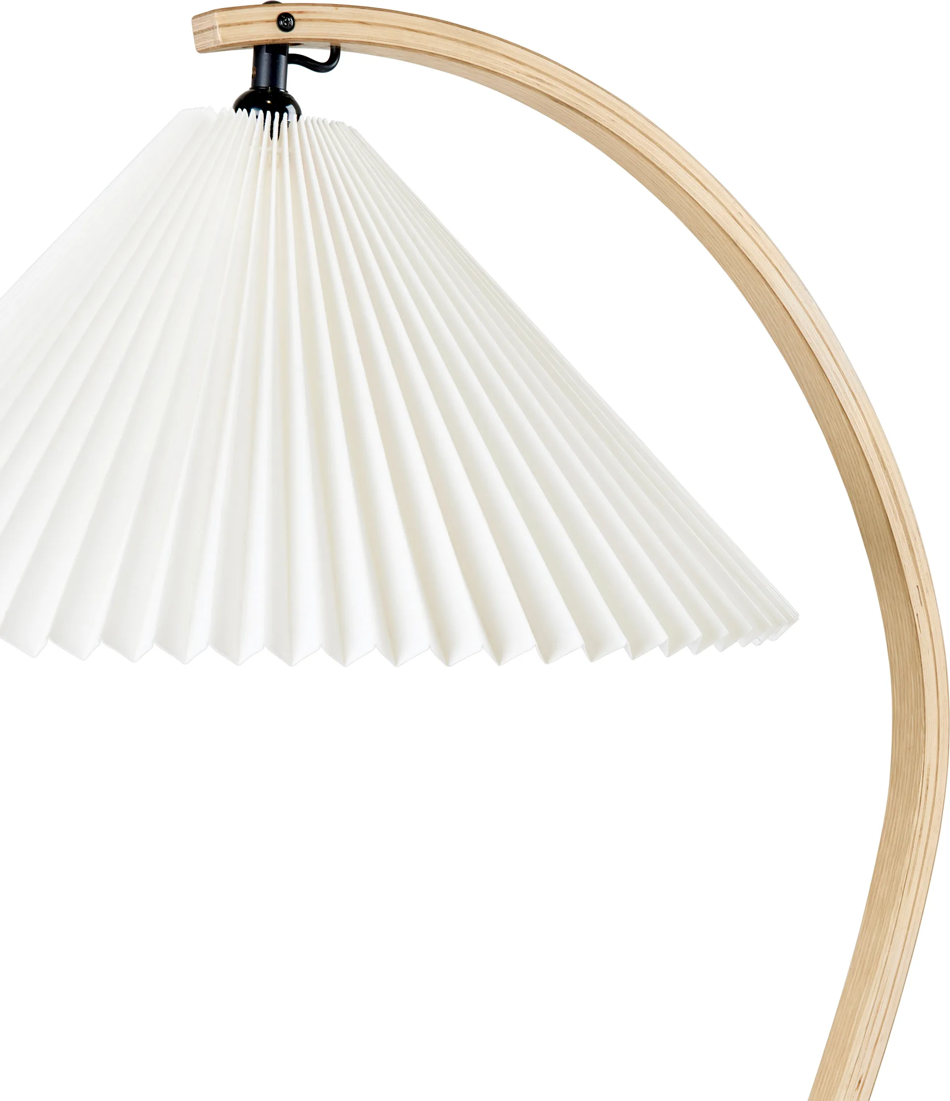 Timberline gulvlampe, Oak-birch-white GUBI