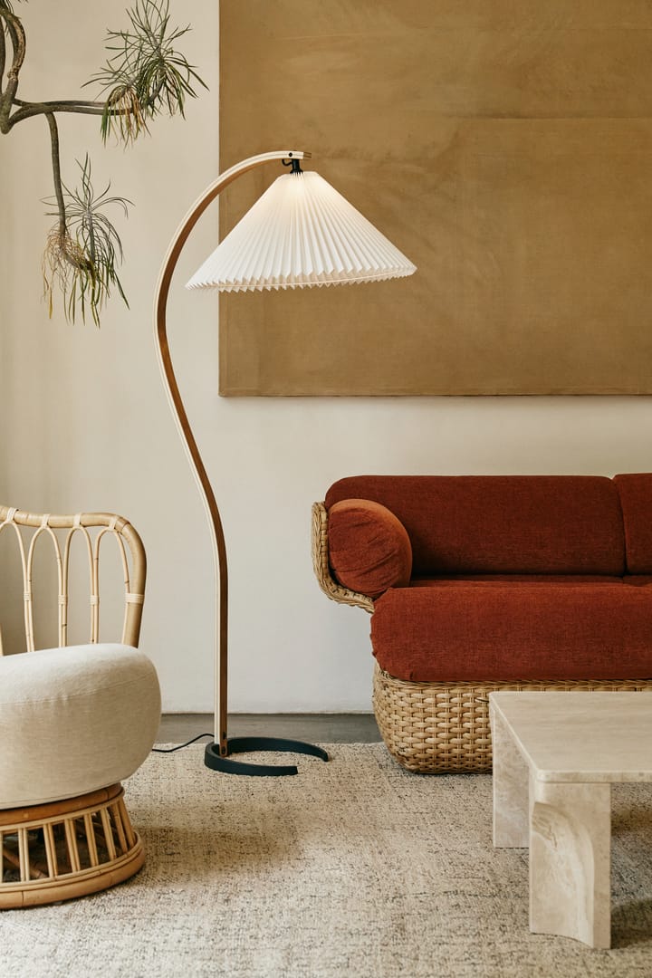 Timberline gulvlampe, Oak-birch-white GUBI