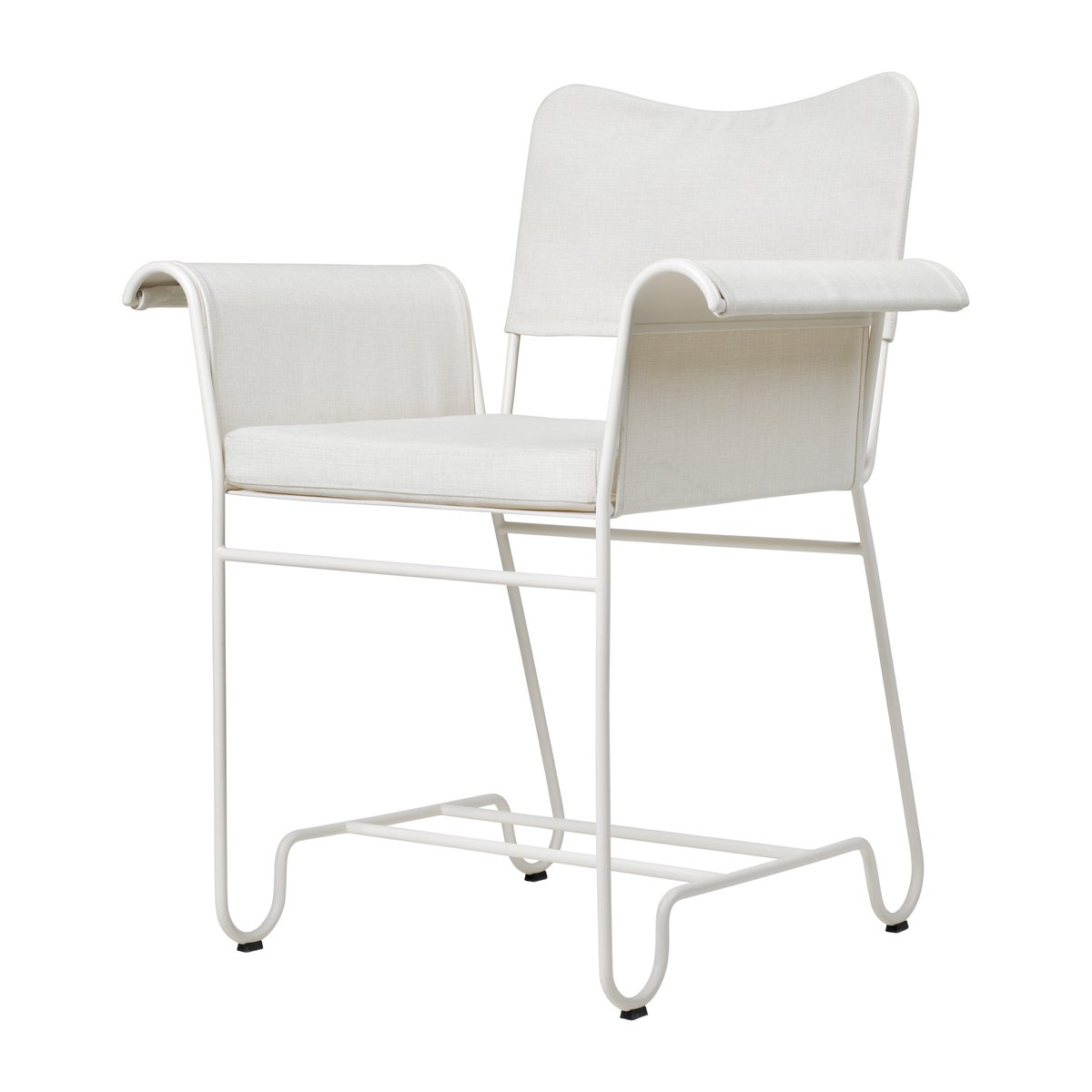 GUBI Tropique karmstol White semi matt-Leslie 06