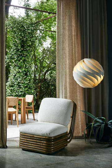 Turbo taklampe blank Ø 62 cm - Alabaster white - GUBI