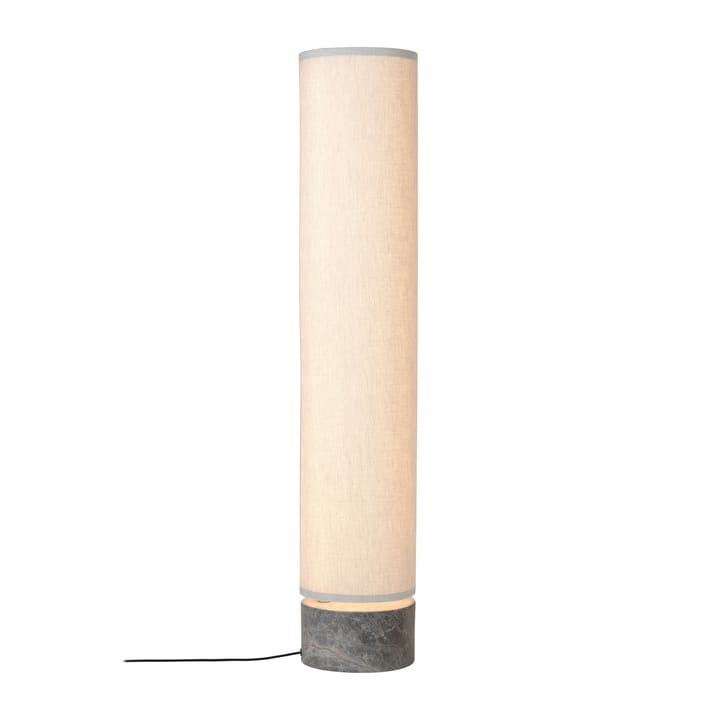 Unbound gulvlampe 120 cm - Canvase-grå marmor - Gubi