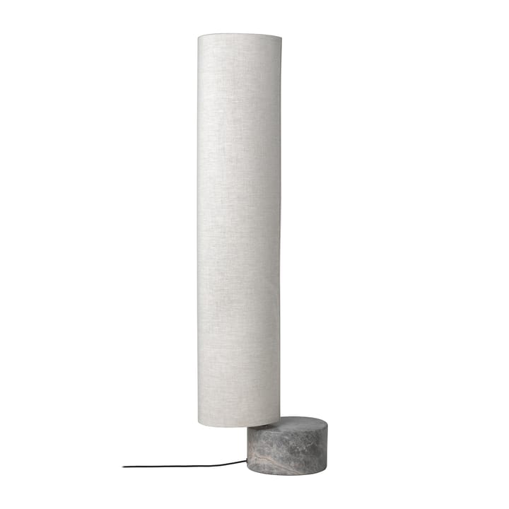 Unbound gulvlampe 120 cm, Canvase-grå marmor GUBI