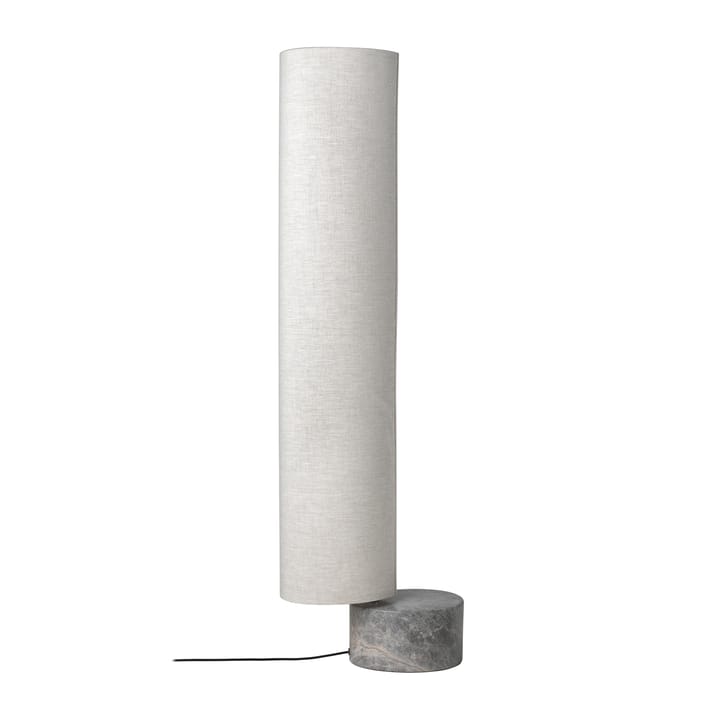 Unbound gulvlampe 120 cm - Canvase-grå marmor - GUBI