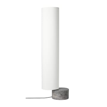 Unbound gulvlampe 120 cm - Hvit-grå marmor - GUBI