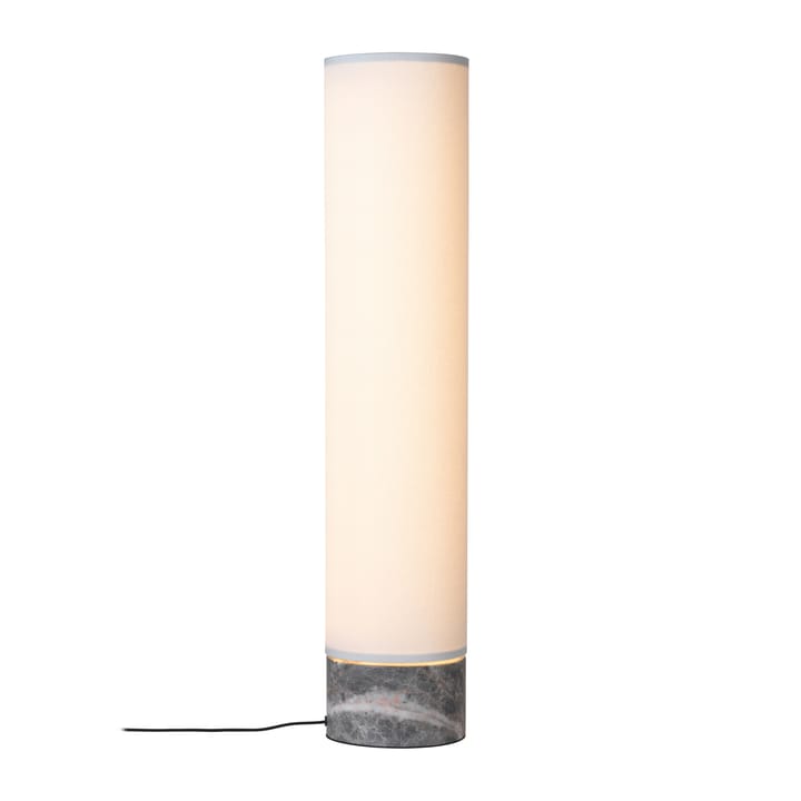 Unbound gulvlampe 80 cm - Hvit-grå marmor - GUBI