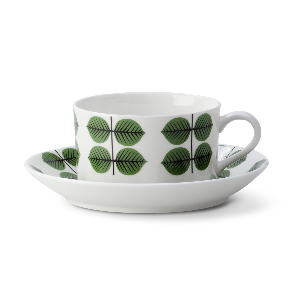 Gustavsbergs Porslinsfabrik Berså kaffekopp med skål Kaffekopp + skål