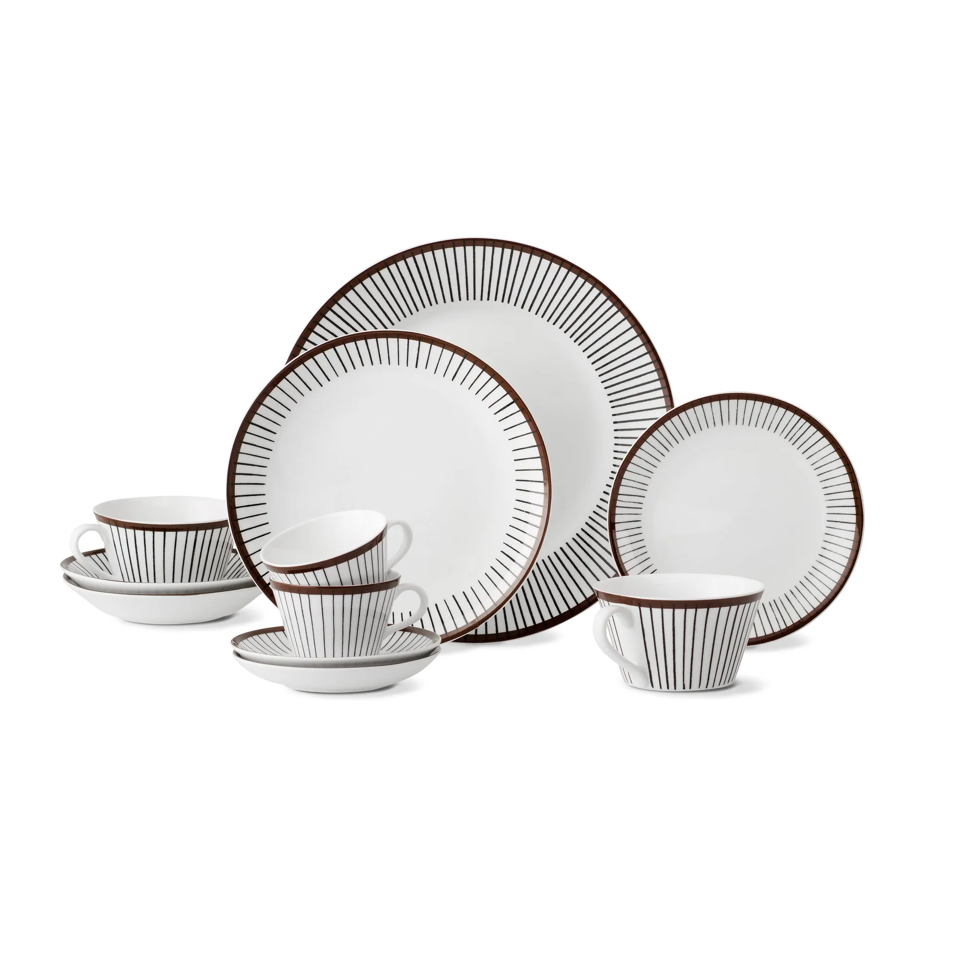 Ribb tallerken, Ø 22 cm Gustavsbergs Porslinsfabrik