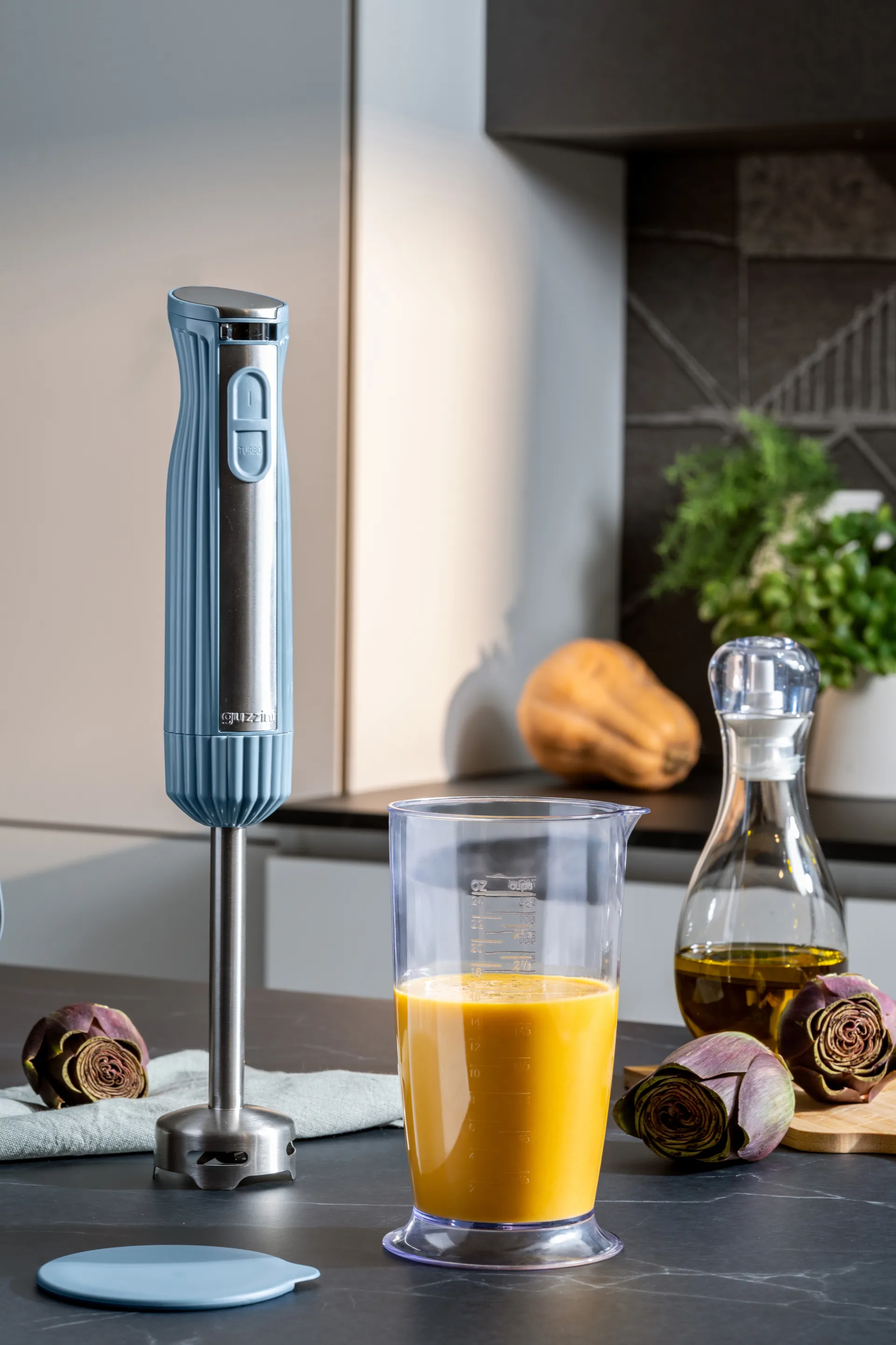 Sous chef stavmikser, Cream, 4 deler Guzzini