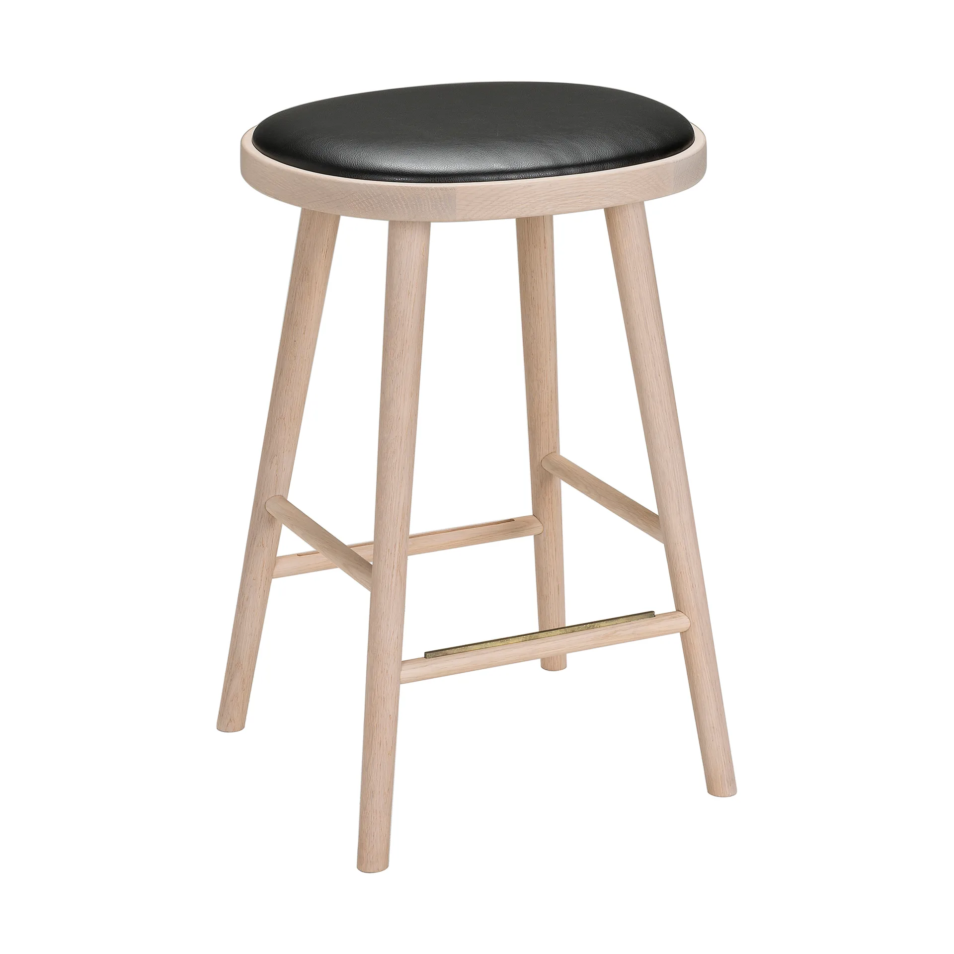 Colibri barkrakk 63 cm, Eik blond beis-svart pute Hans K