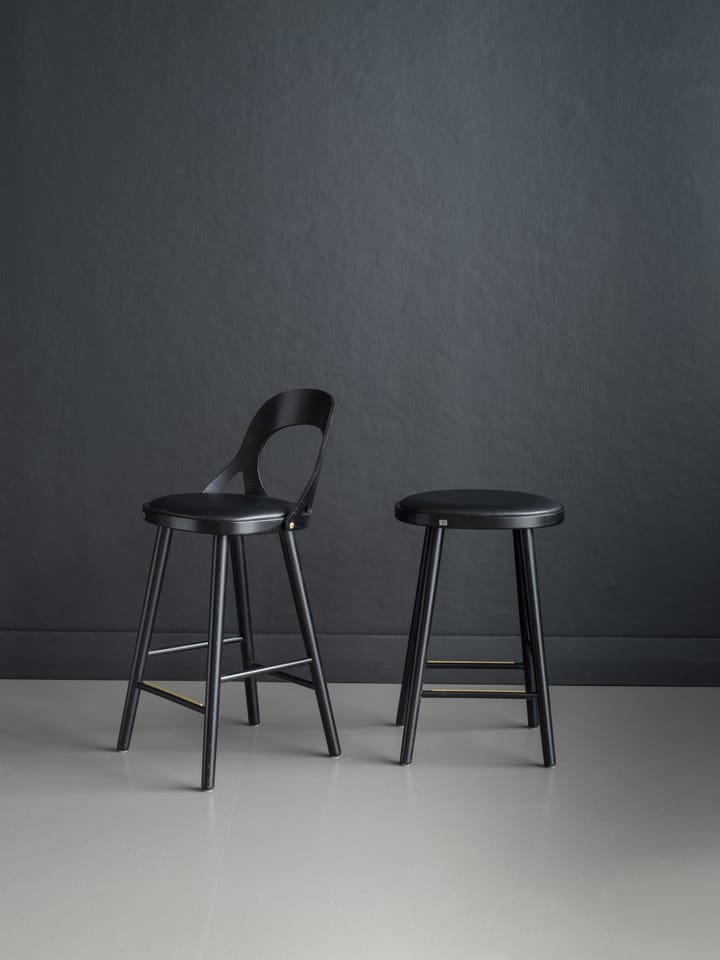 Colibri barkrakk 63 cm, Eik svart beis-svart pute Hans K