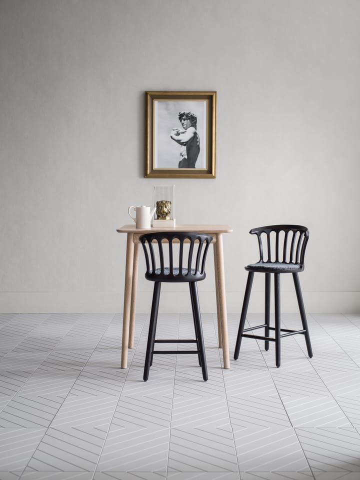 San Marco barstol 63 cm, Ask svart beis Hans K