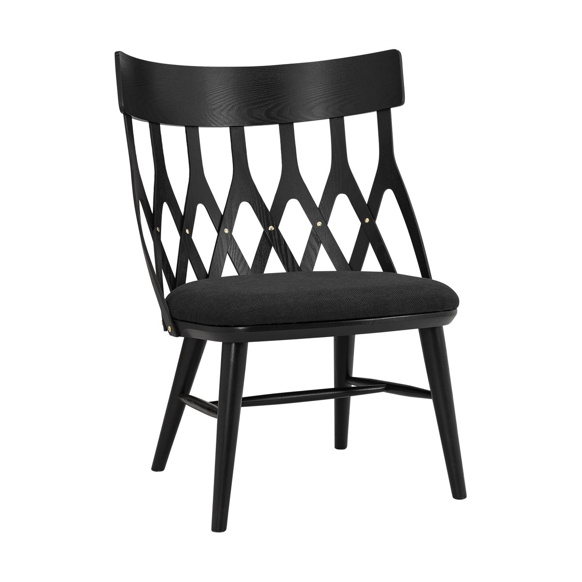 Hans K Y5 loungestol Svart beis-svart pute | Skandinavisk Design | Stoler | Svart