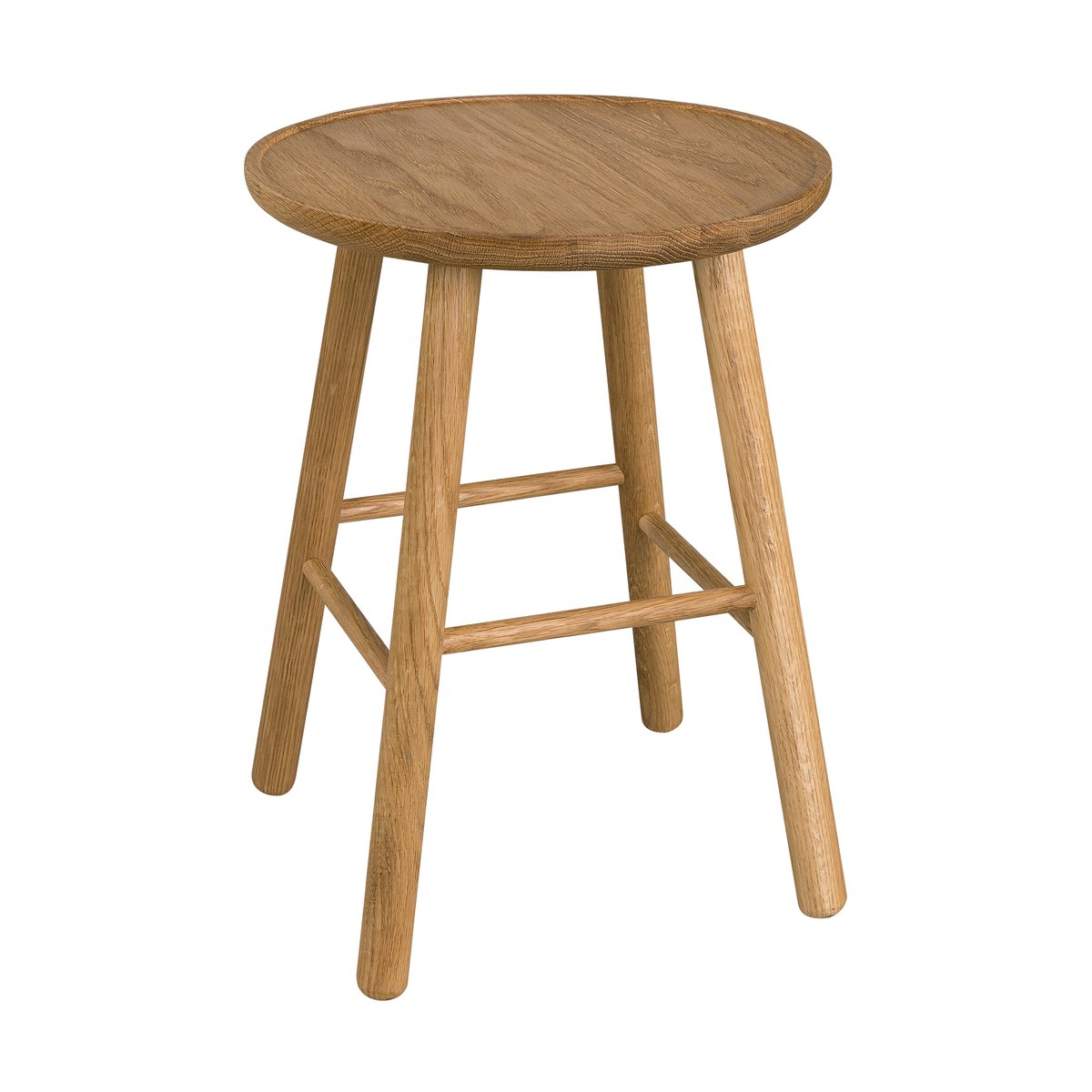 Hans K ZigZag krakk 47cm Oljet eik