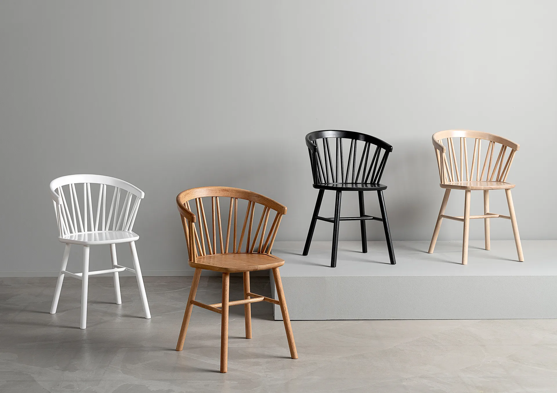 ZigZag loungestol, Oljet eik Hans K