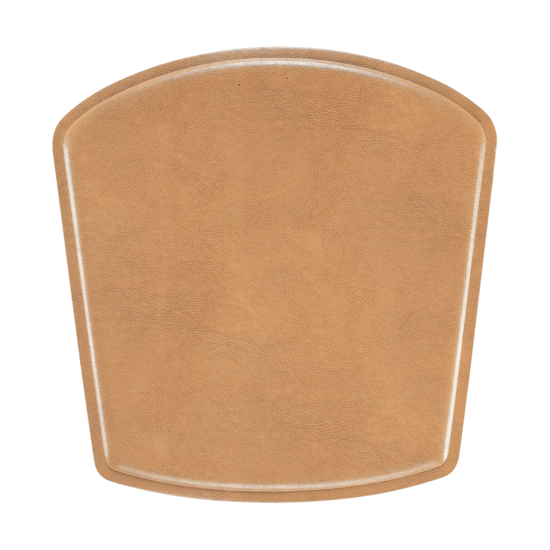 ZigZag pute bar/juniorstol, Bonded skinn camel Hans K