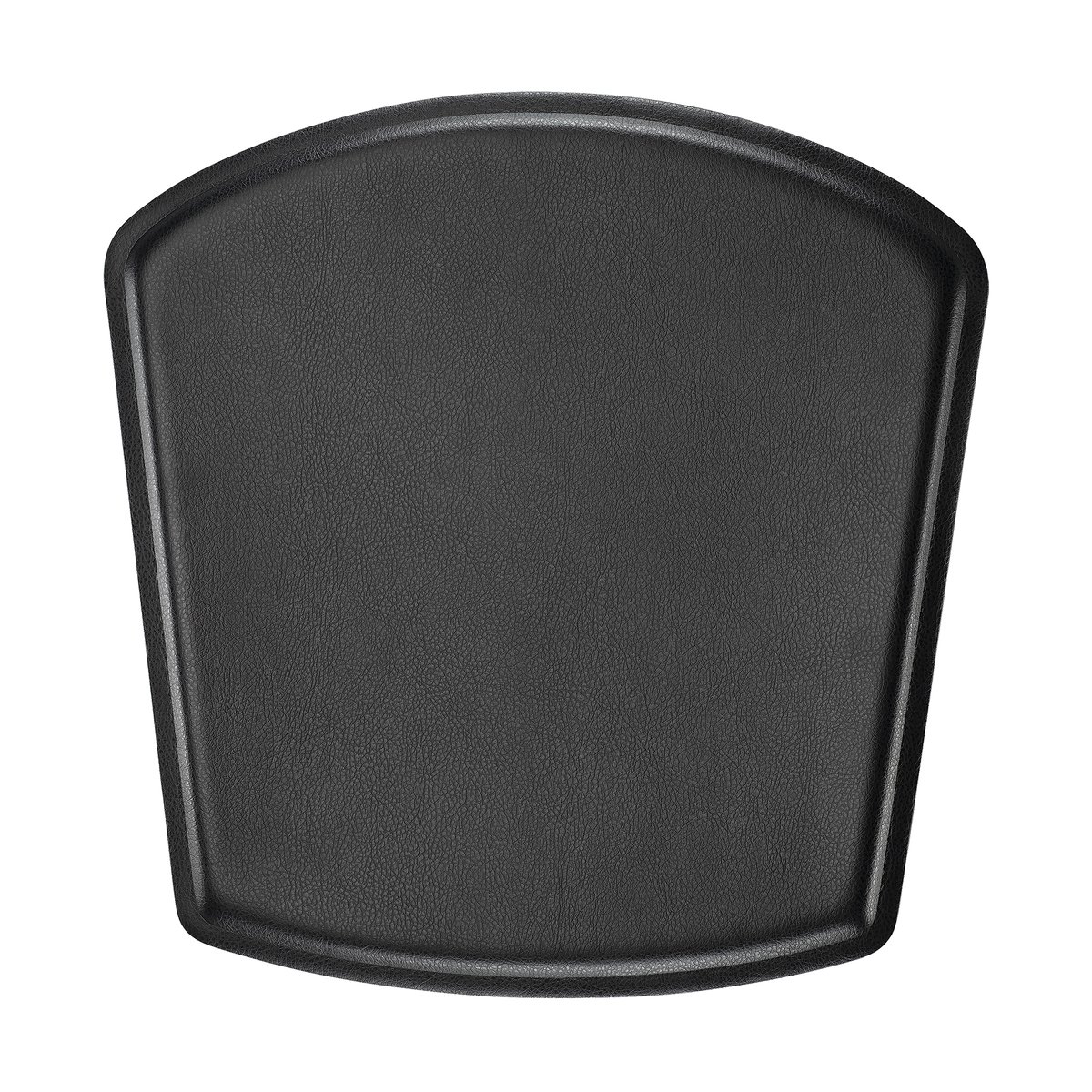 Hans K ZigZag pute bar/juniorstol Bonded skinn svart