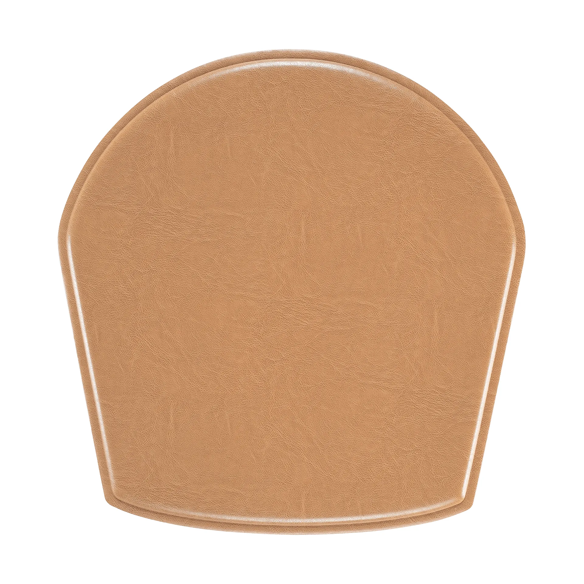 ZigZag pute karmstol/barstol, Bonded skinn camel Hans K
