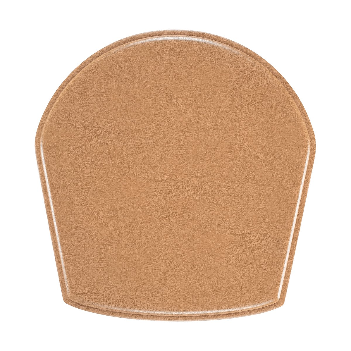 Hans K ZigZag pute karmstol/barstol Bonded skinn camel