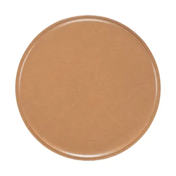 ZigZag pute krakk/barkrakk - Bonded skinn camel - Hans K