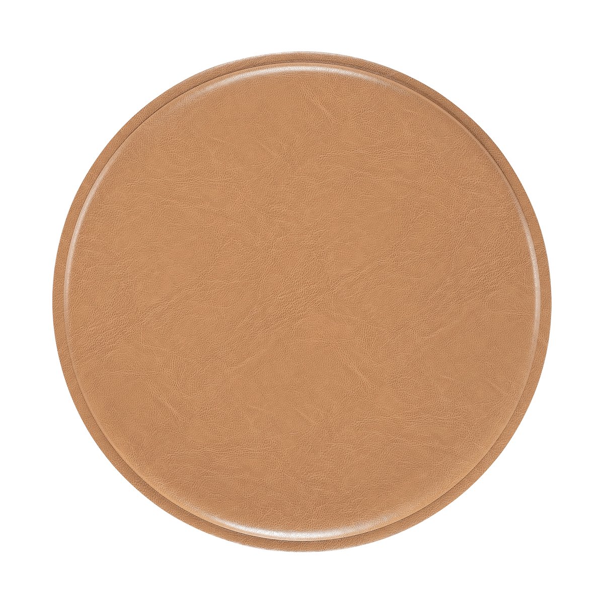 Hans K ZigZag pute krakk/barkrakk Bonded skinn camel