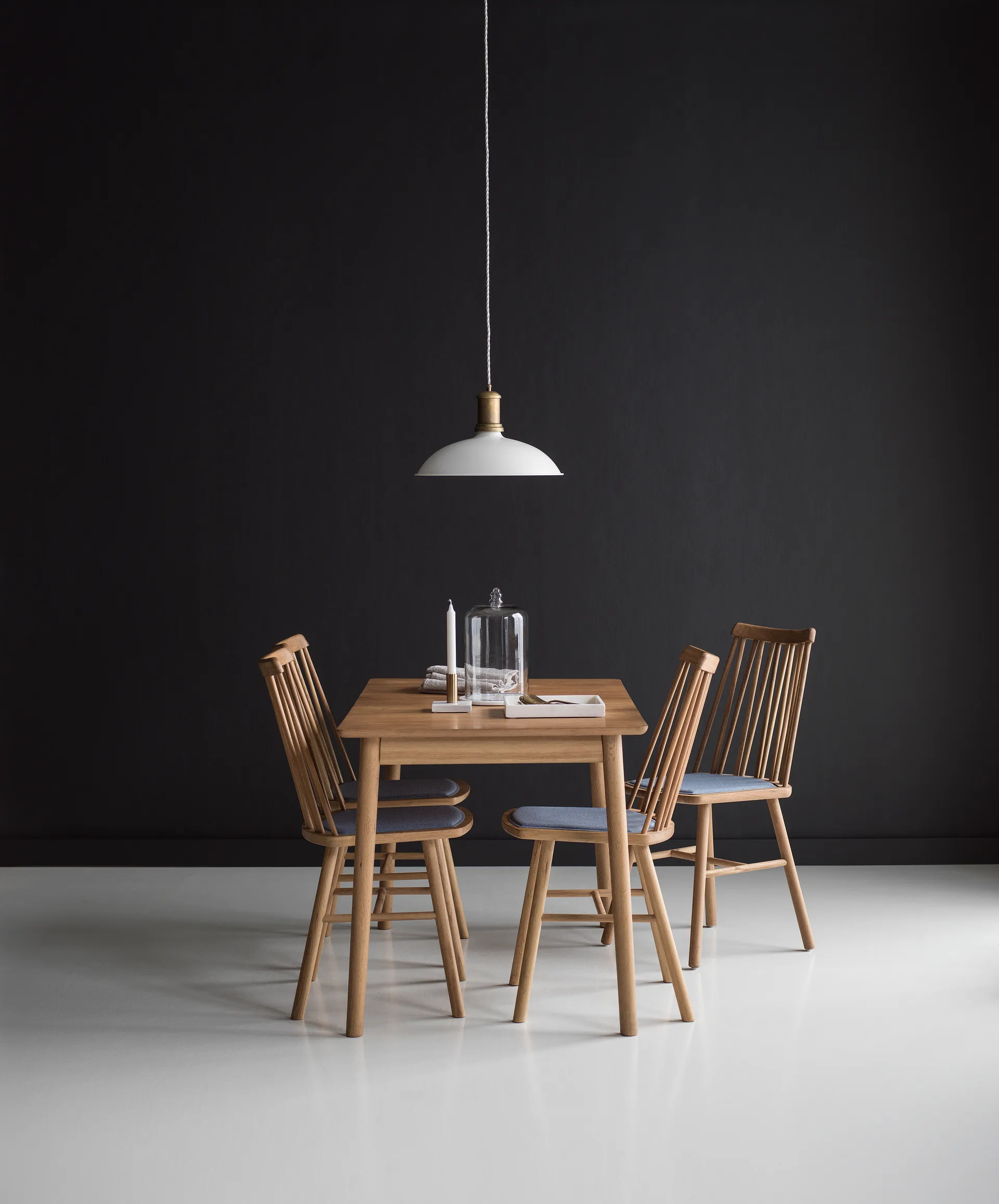 ZigZag stol, Ubehandlet eik Hans K