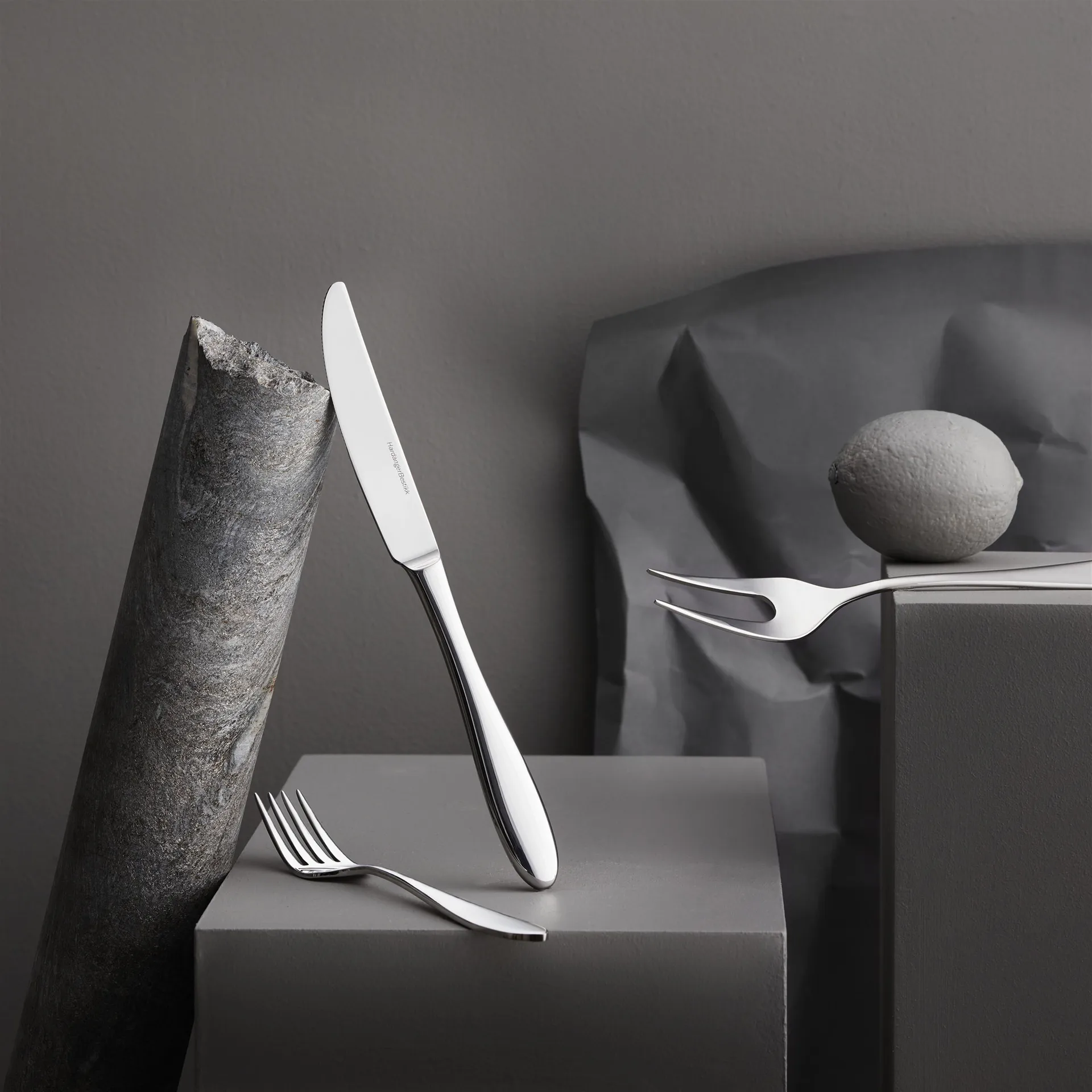 Fjord matskje, Rustfritt stål Hardanger Bestikk