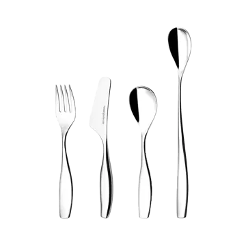 Julie barnebestikk 4 deler - Rustfritt stål - Hardanger Bestikk