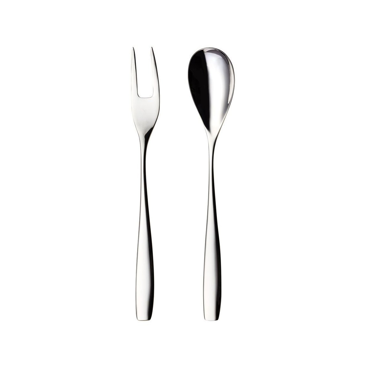 Hardanger Bestikk Julie serveringssett 2 deler Rustfritt stål