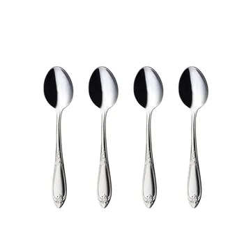 Nina dessertskje 4-stk. - rustfritt stål - Hardanger Bestikk
