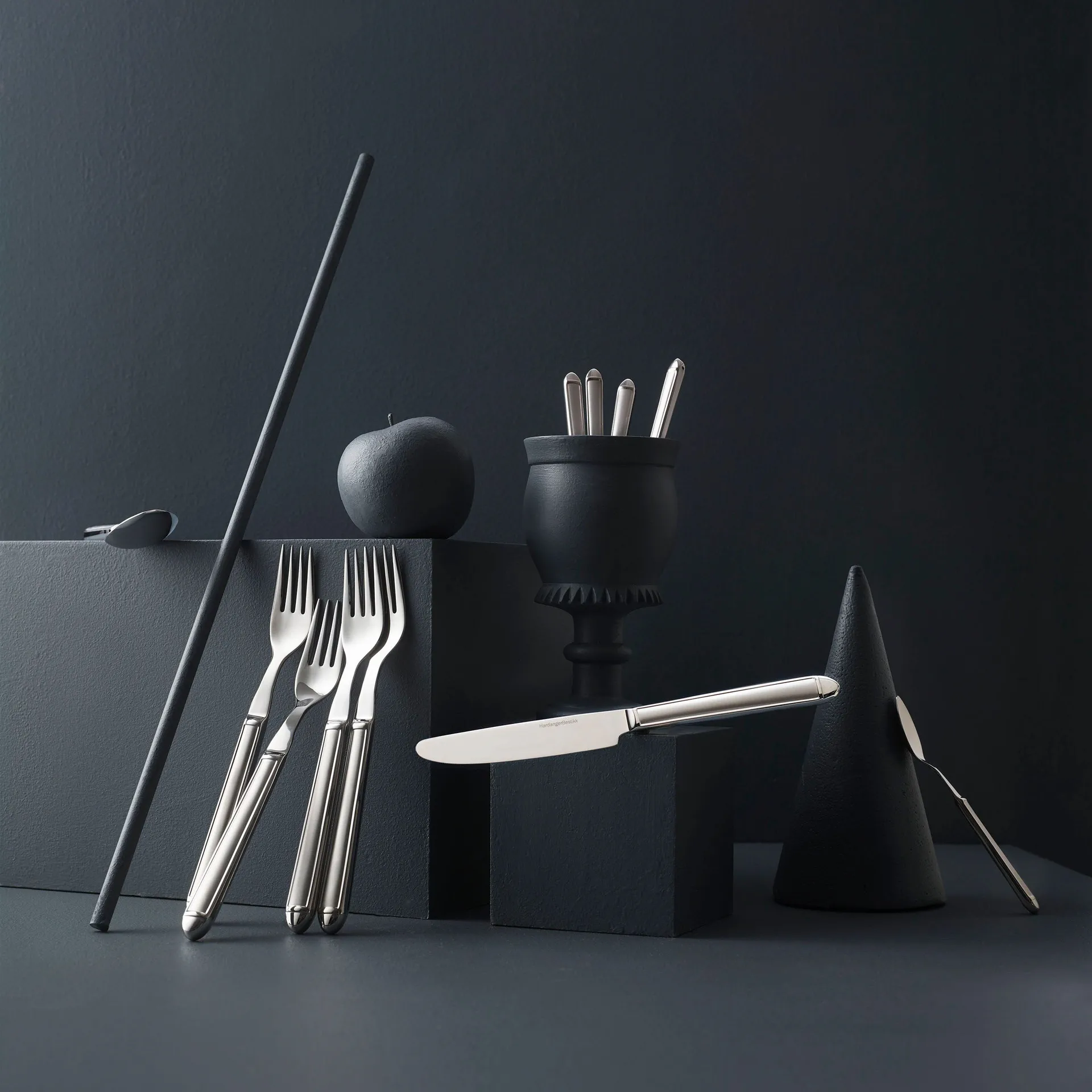 Nora bestikk 24 deler, rustfritt stål Hardanger Bestikk