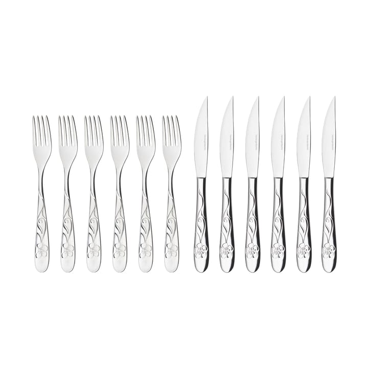 Sanna grillsett - 12 deler - Hardanger Bestikk