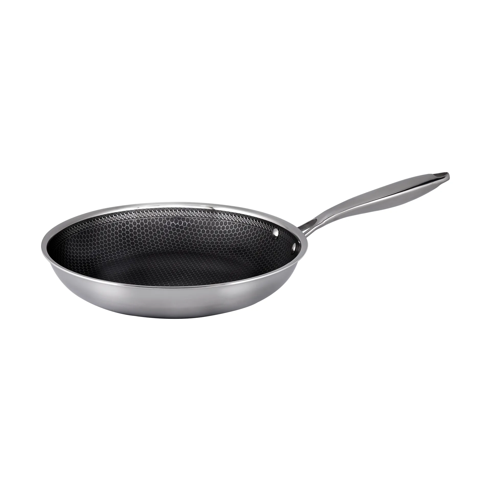 Hâws Santo Hybrid Coating stekepanne 28 cm, Rustfritt stål Hâws