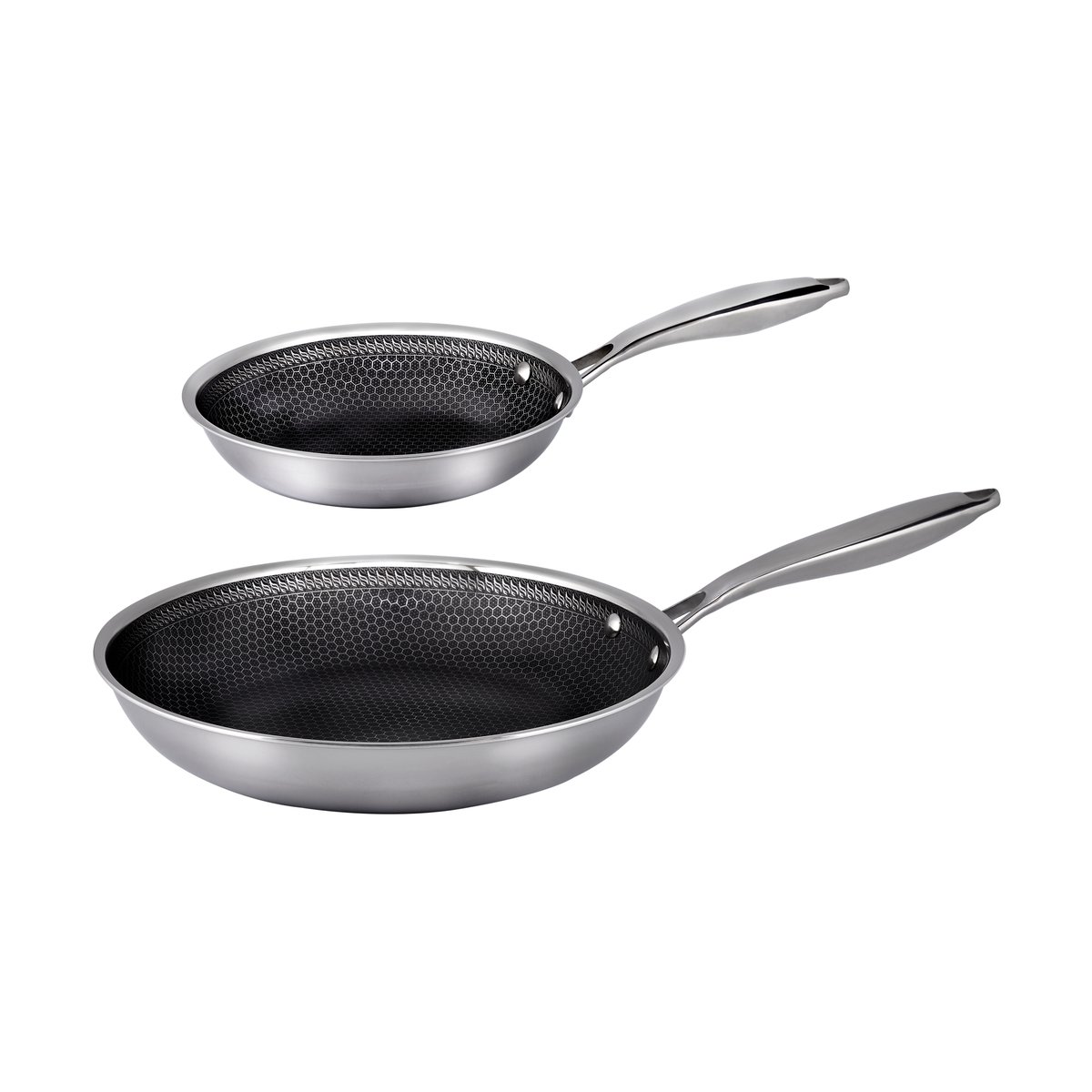 Hâws Hâws Santo Hybrid Coating stekepannesett 2 deler Rustfritt stål