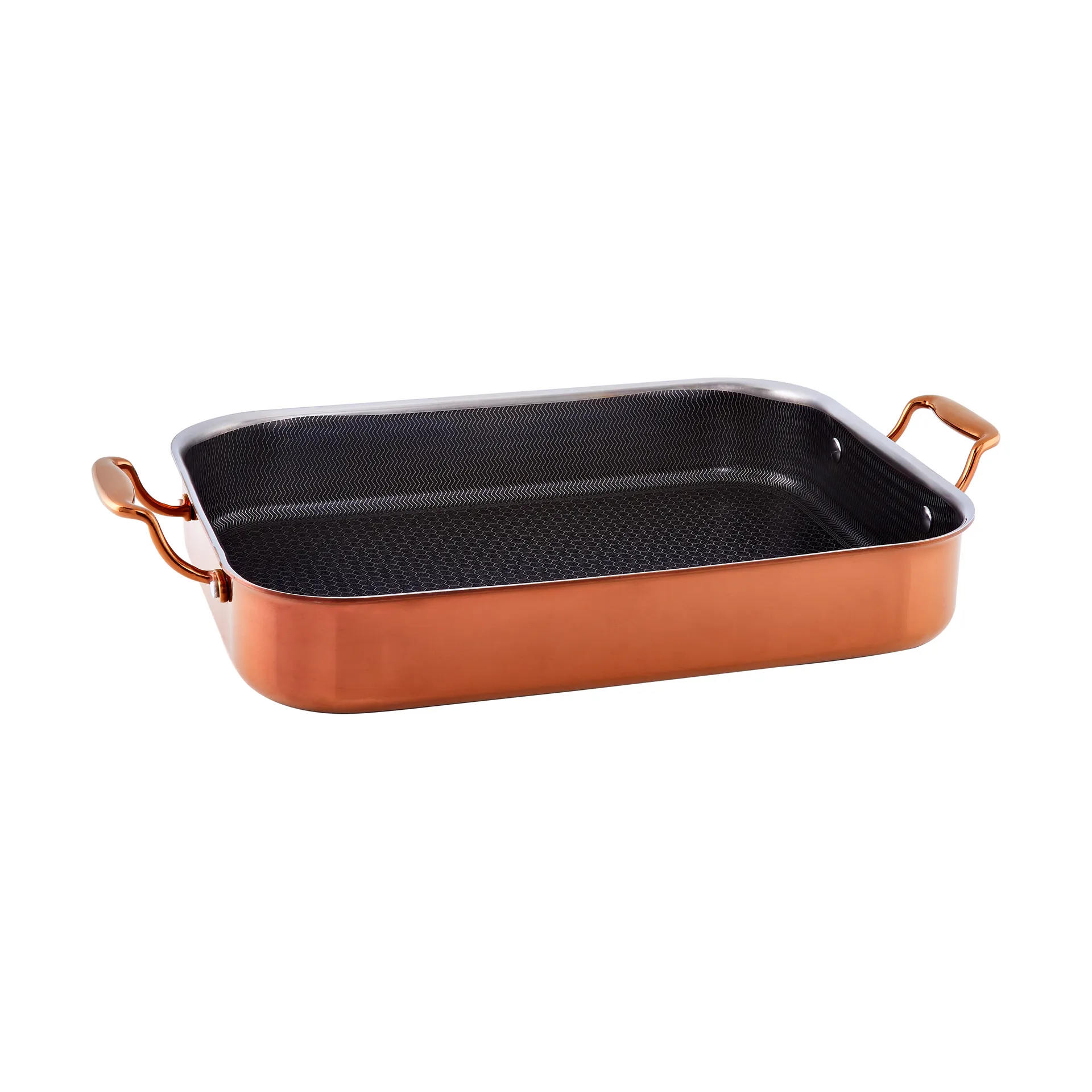 Hâws Santo roaster ugnsform hybrid coating rose gold, 31x25 cm Hâws