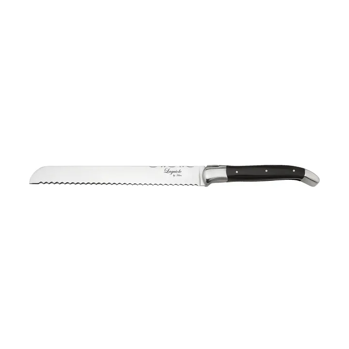 Laguiole by Hâws brødkniv 24,4 cm - Black - Hâws