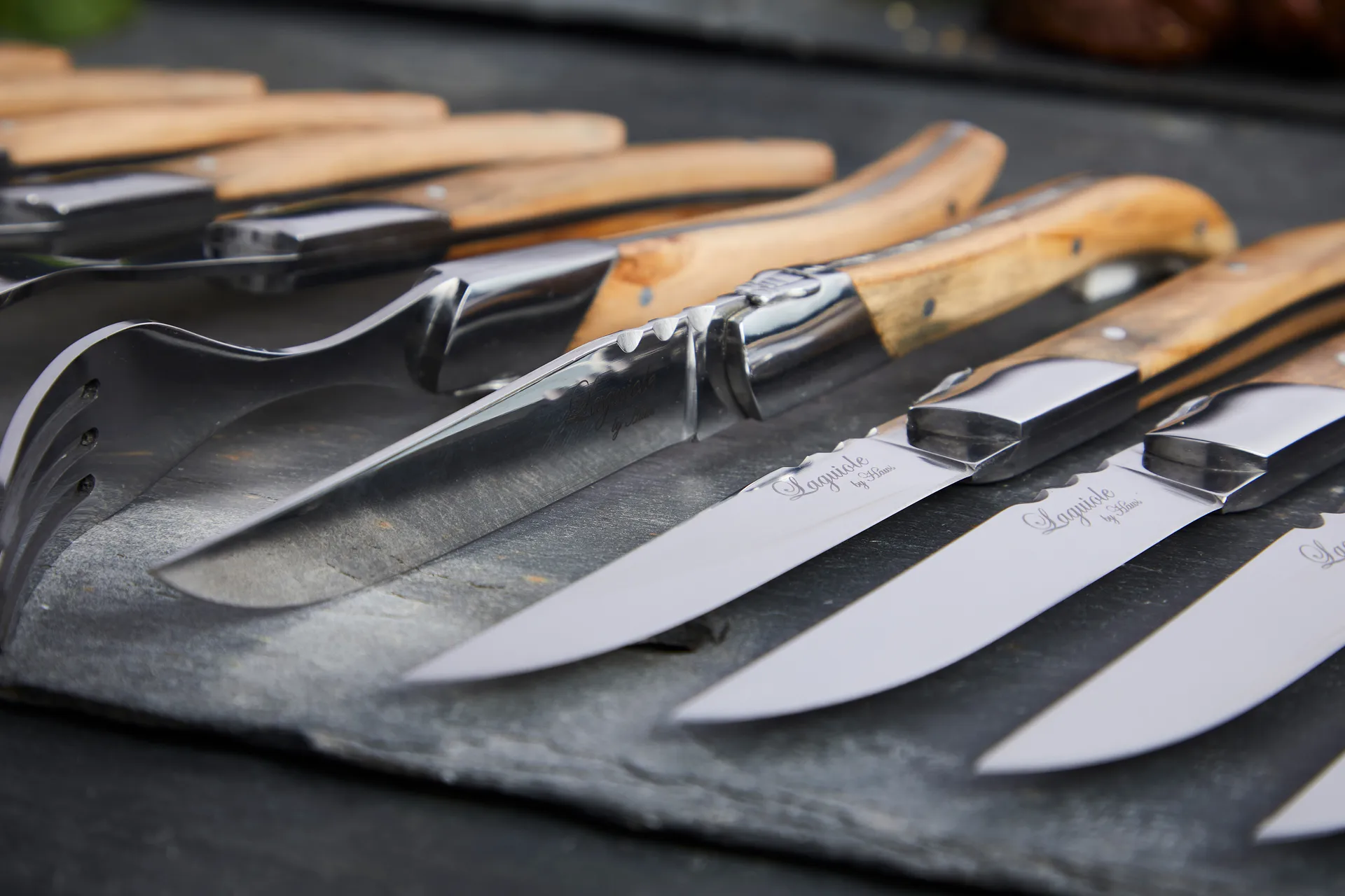 Laguiole By Hâws grillbestikk 12-deler, Olive Hâws
